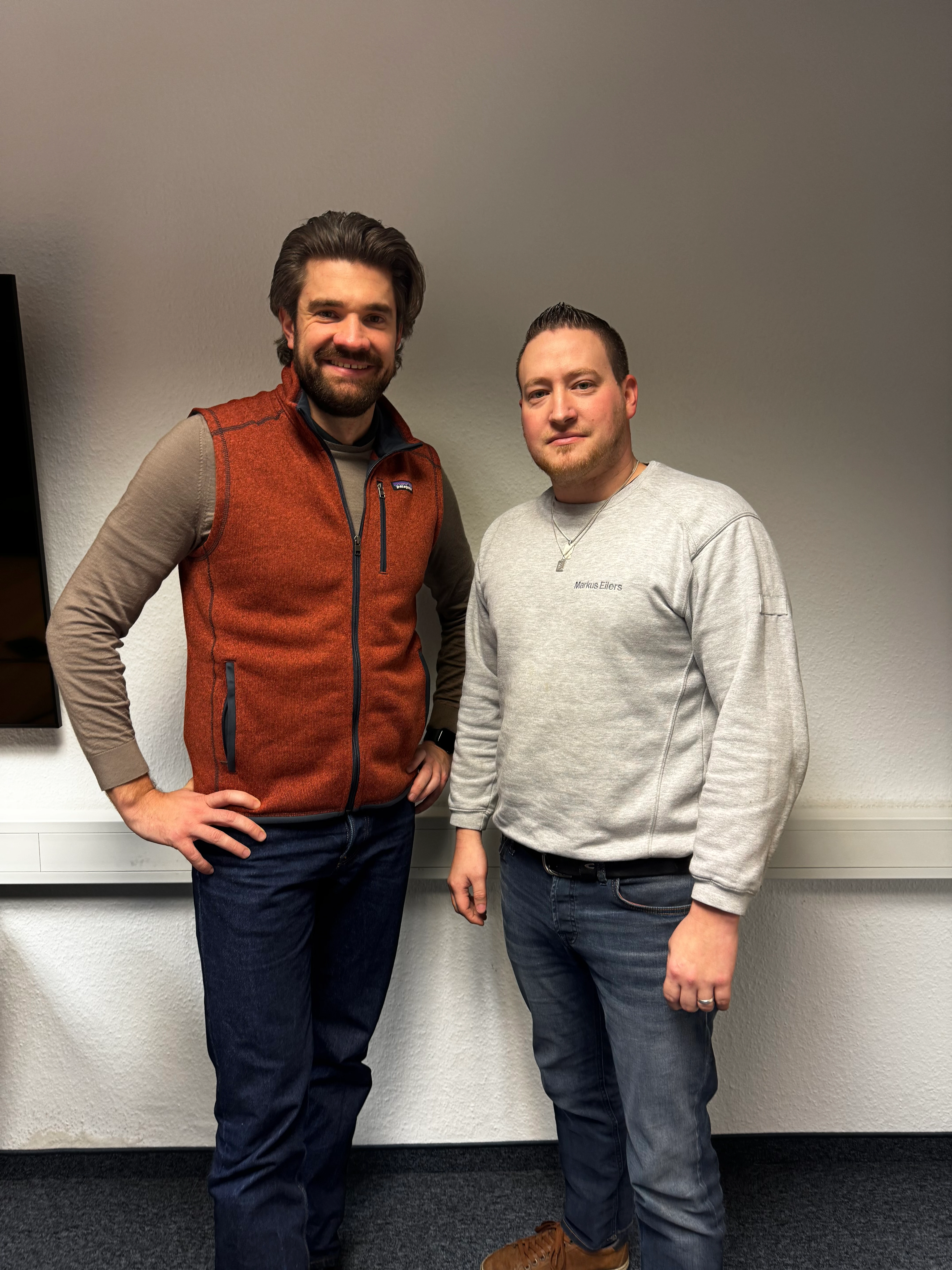 Unternehmensgründer: Marian Wöbbeking (links), Markus Eilers (rechts)