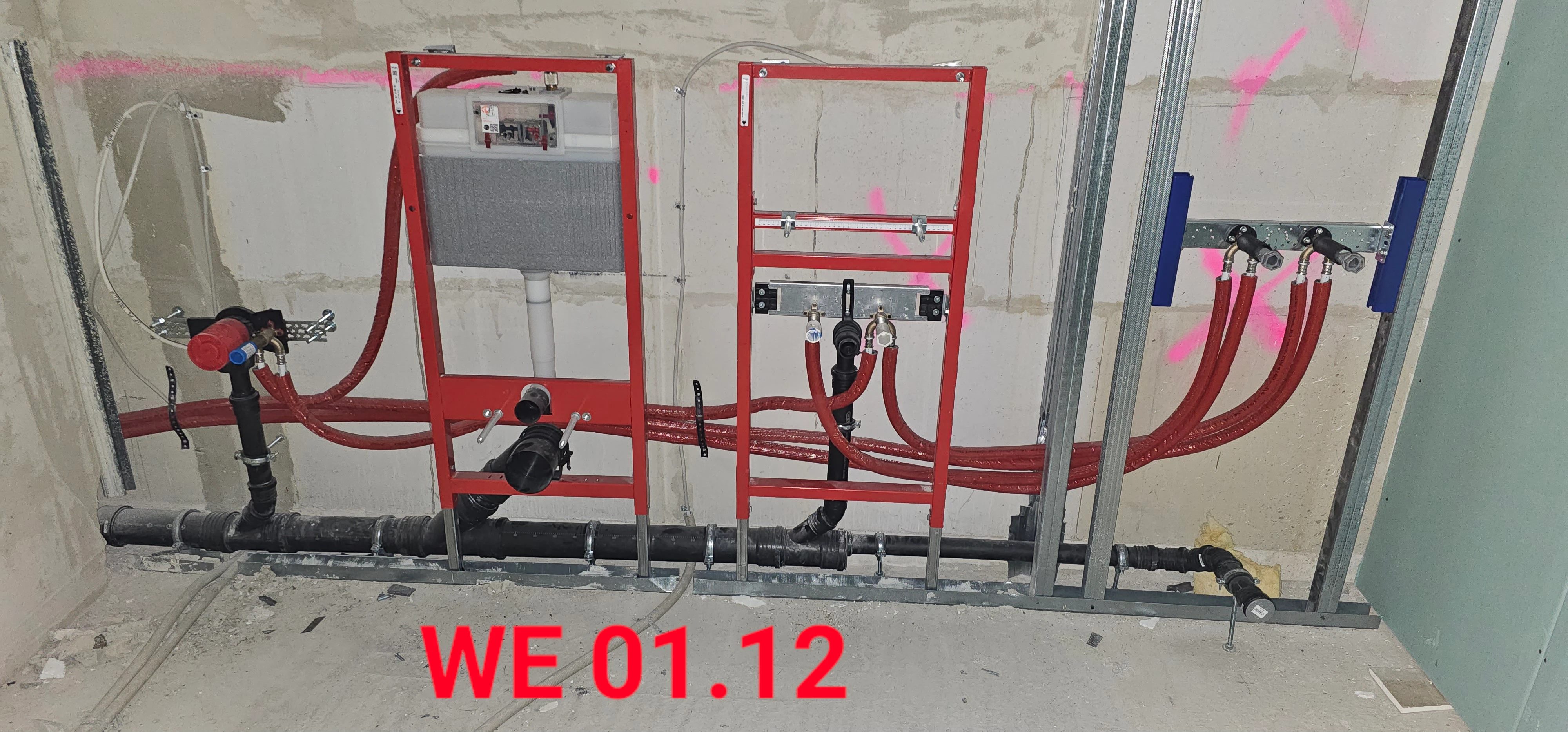 Badinstallation Neubau