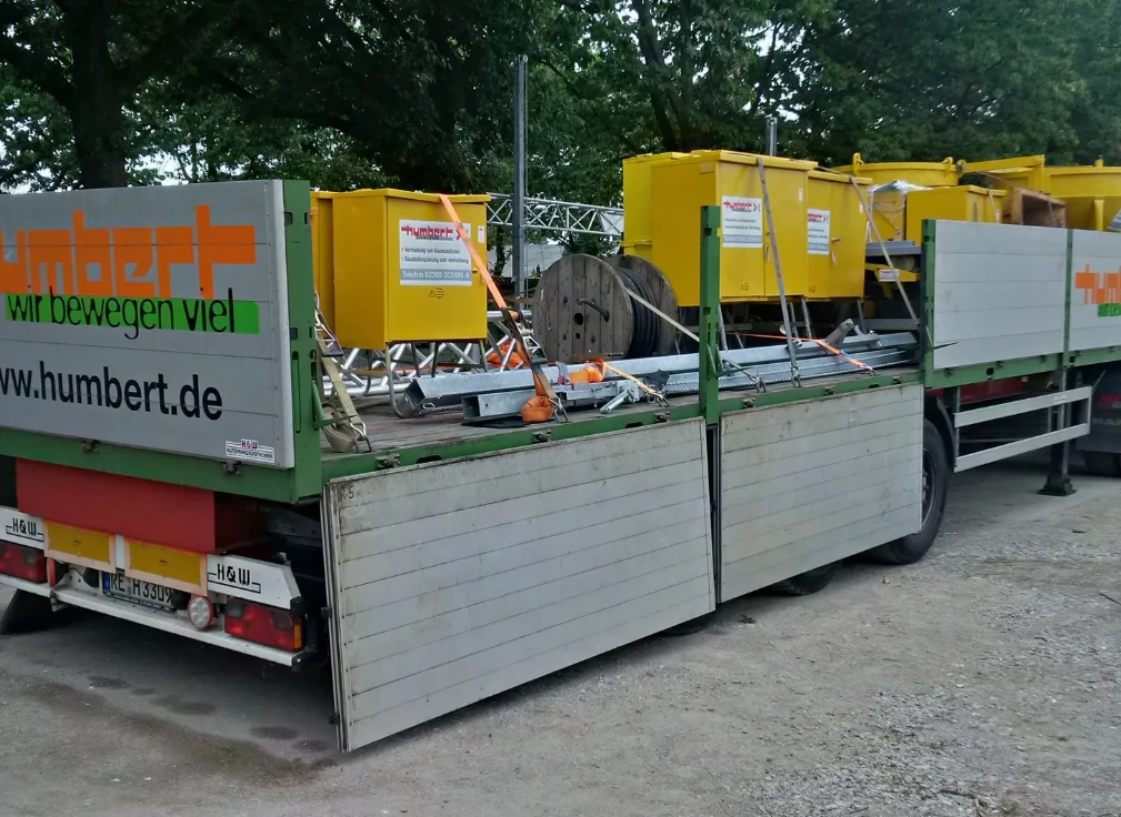 Auslieferung Baustromverteiler
